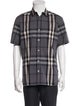 Burberry House Check Pattern Short Sleeve Shirt