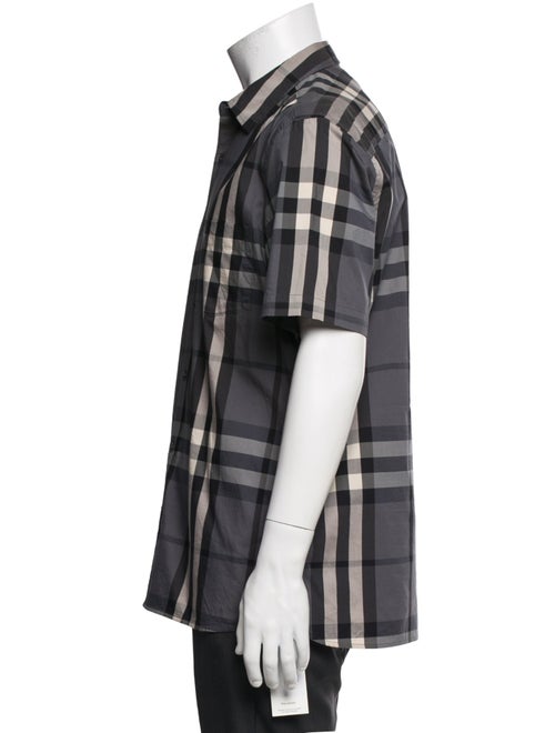 Burberry House Check Pattern Short Sleeve Shirt