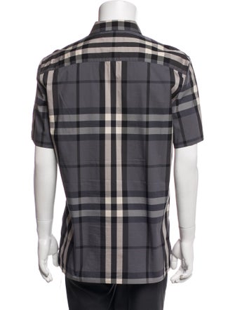 Burberry House Check Pattern Short Sleeve Shirt
