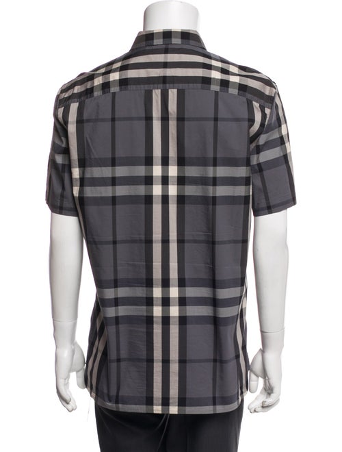 Burberry House Check Pattern Short Sleeve Shirt