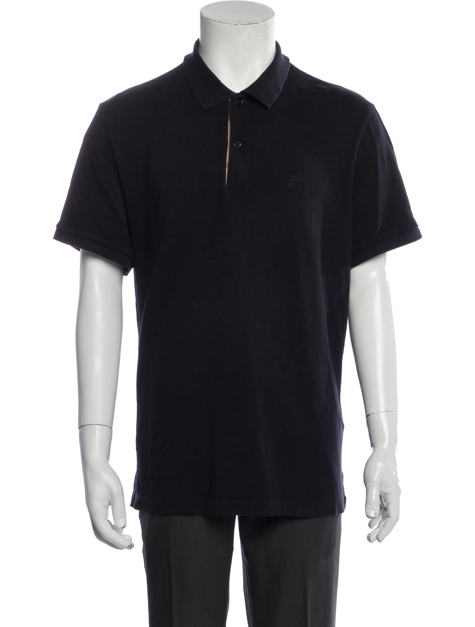 Burberry Crew Neck Short Sleeve Polo Shirt