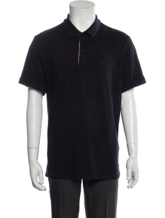 Burberry Crew Neck Short Sleeve Polo Shirt