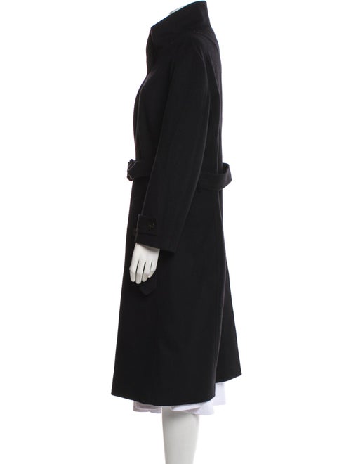 Burberry Virgin Wool Faux Fur Coat