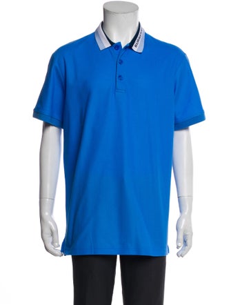 Burberry Collar Short Sleeve Polo Shirt