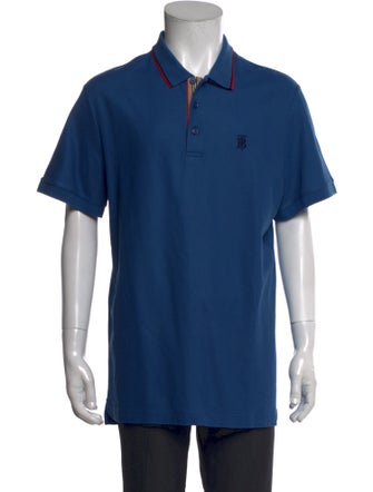 Burberry Collar Short Sleeve Polo Shirt