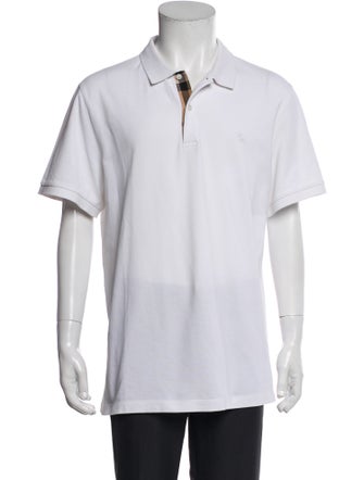 Burberry House Check Pattern Collar Polo Shirt