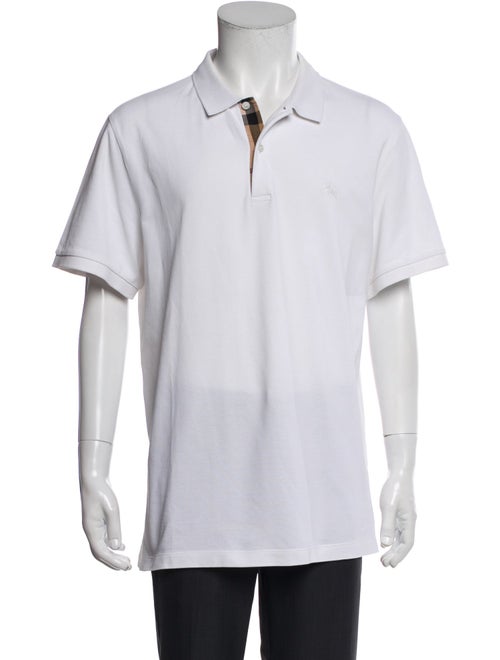 Burberry House Check Pattern Collar Polo Shirt