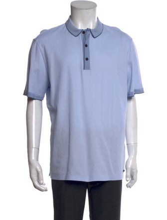 Burberry Collar Short Sleeve Polo Shirt