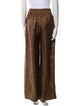 Burberry Silk Wide Leg Pants