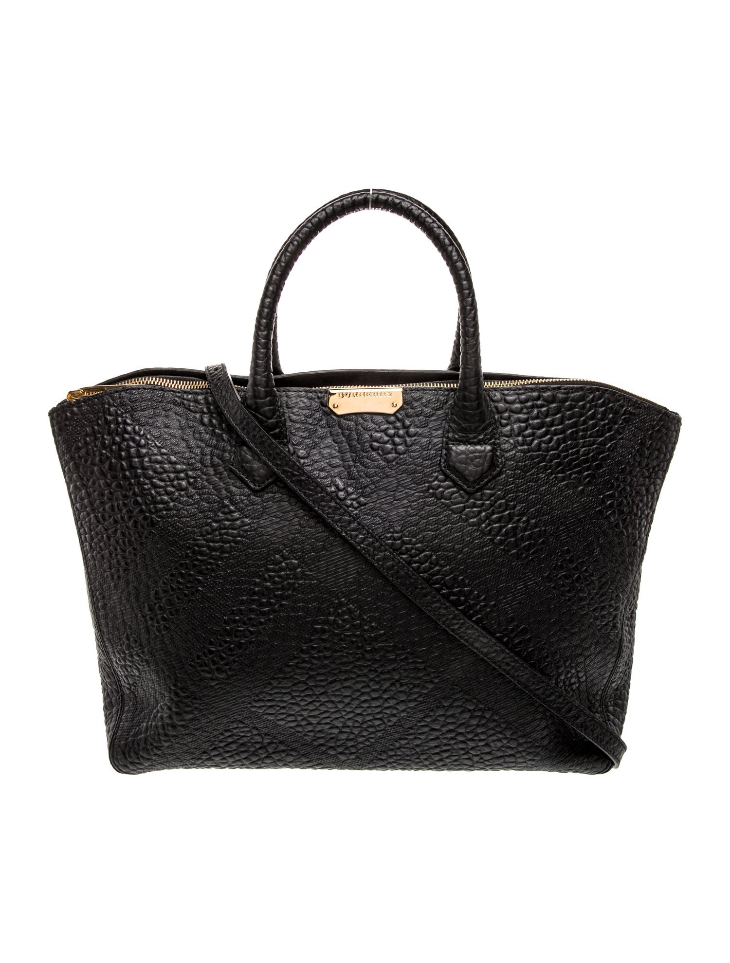 Burberry House Check Top Handle Bag