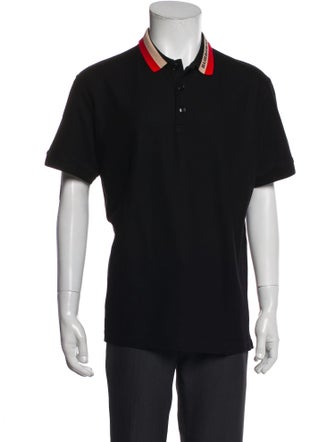 Burberry TB Monogram Graphic Print Polo Shirt