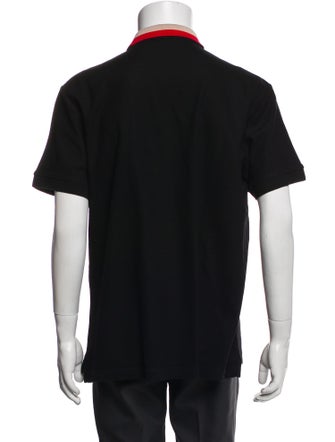 Burberry TB Monogram Graphic Print Polo Shirt