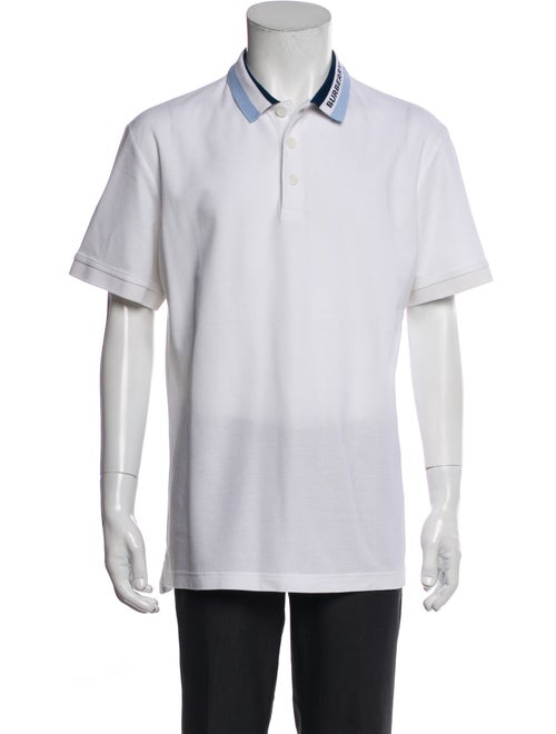 Burberry TB Monogram Collar Polo Shirt