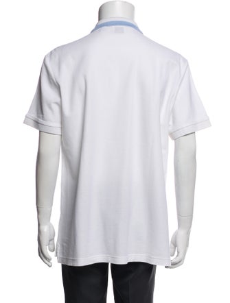 Burberry TB Monogram Collar Polo Shirt