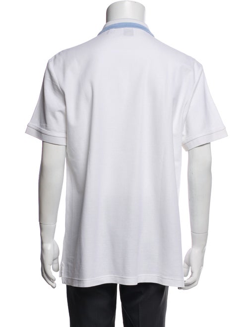Burberry TB Monogram Collar Polo Shirt