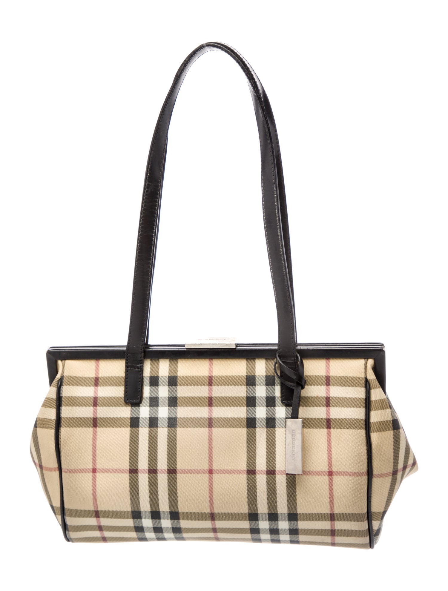 Burberry London Nova Check Shoulder Bag Vintage