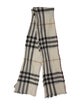 Burberry Plaid Print Scarf