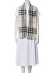 Burberry Plaid Print Scarf
