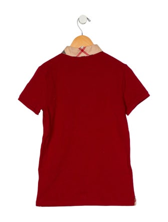 Burberry Boys' Short Sleeve Polo Shirt