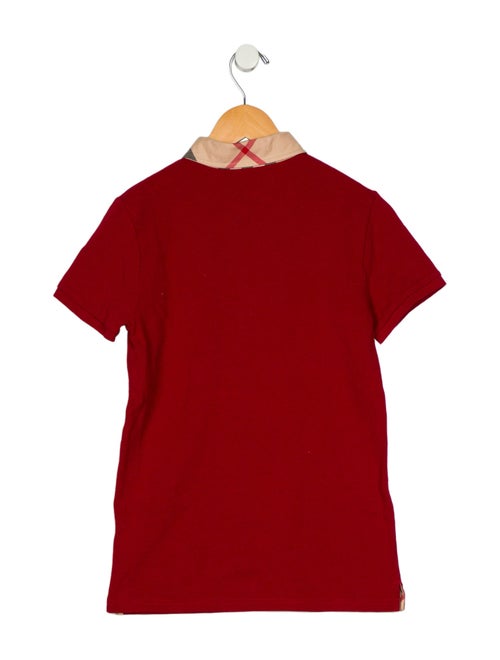 Burberry Boys' Short Sleeve Polo Shirt