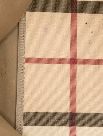 Burberry Super Nova Check Top Handle Bag