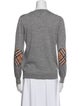 Burberry Wool Crew Neck Sweater