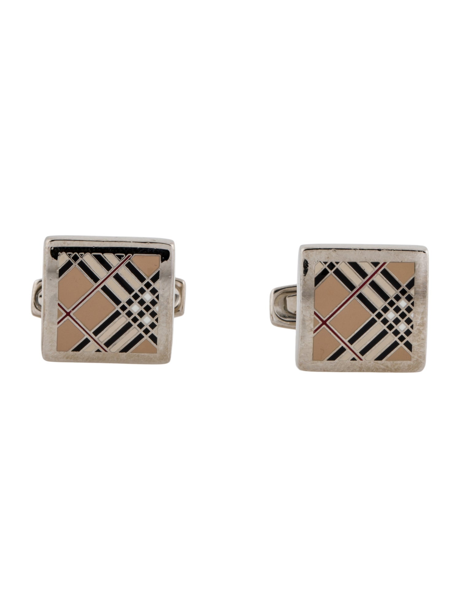 Burberry Enamel Cufflinks