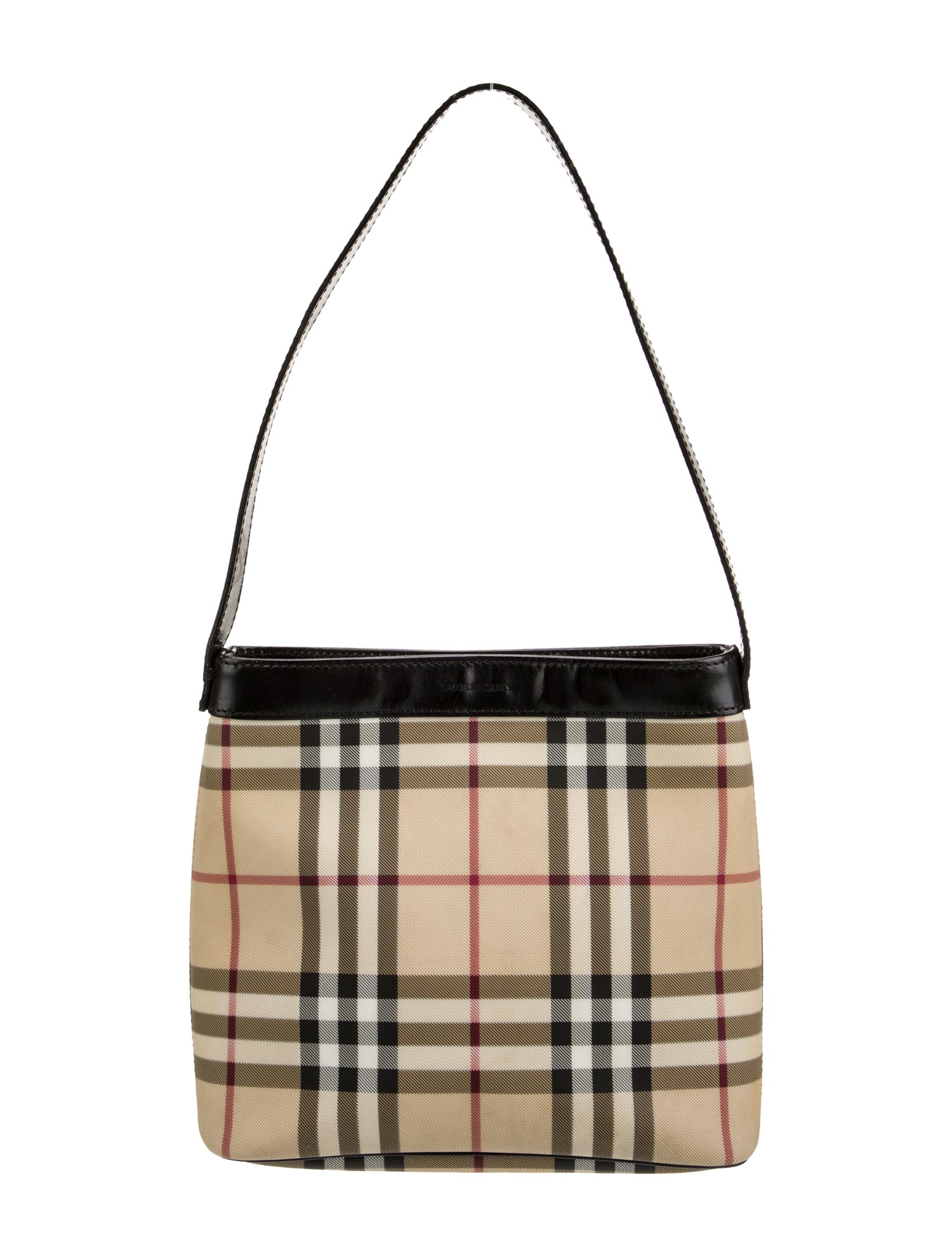 Burberry Nova Check Top Handle Bag