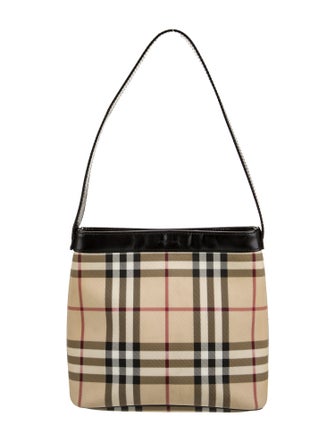 Burberry Nova Check Top Handle Bag