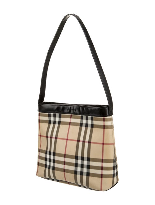 Burberry Nova Check Top Handle Bag