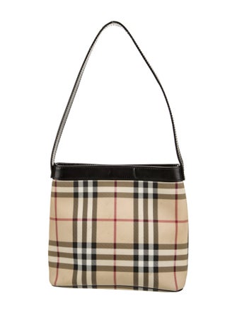 Burberry Nova Check Top Handle Bag