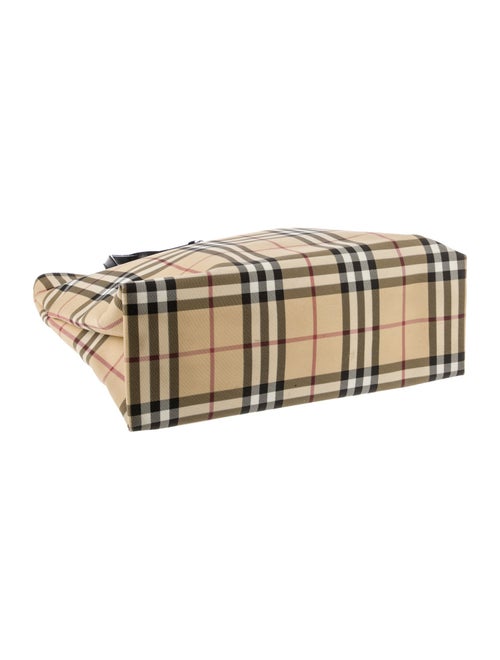 Burberry Nova Check Top Handle Bag