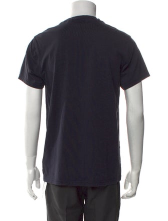 Burberry House Check Pattern Crew Neck T-Shirt