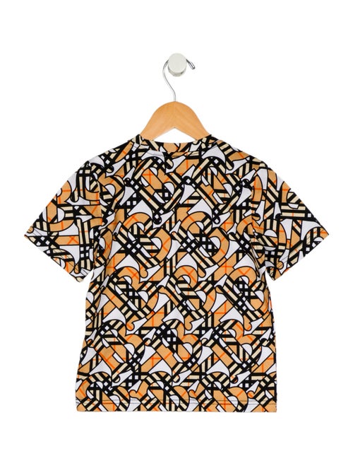 Burberry Boys' Short Sleeve Graphic Shirt