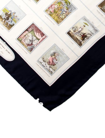 Burberry Silk TB Monogram Scarf