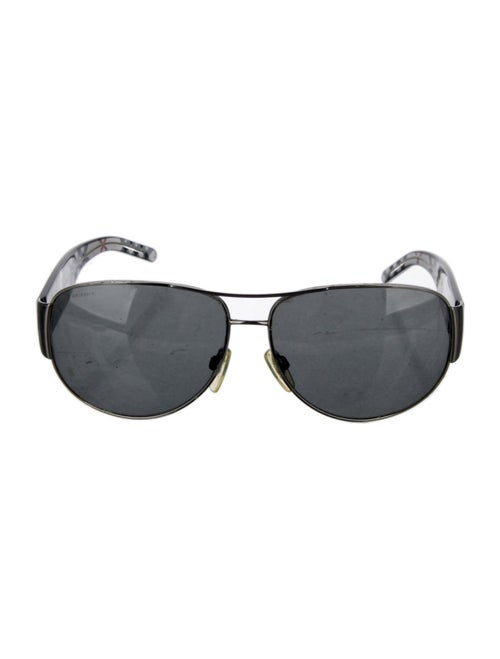 Burberry Aviator Tinted Sunglasses