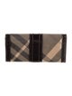 Burberry Exploded Check Pattern Continental Wallet