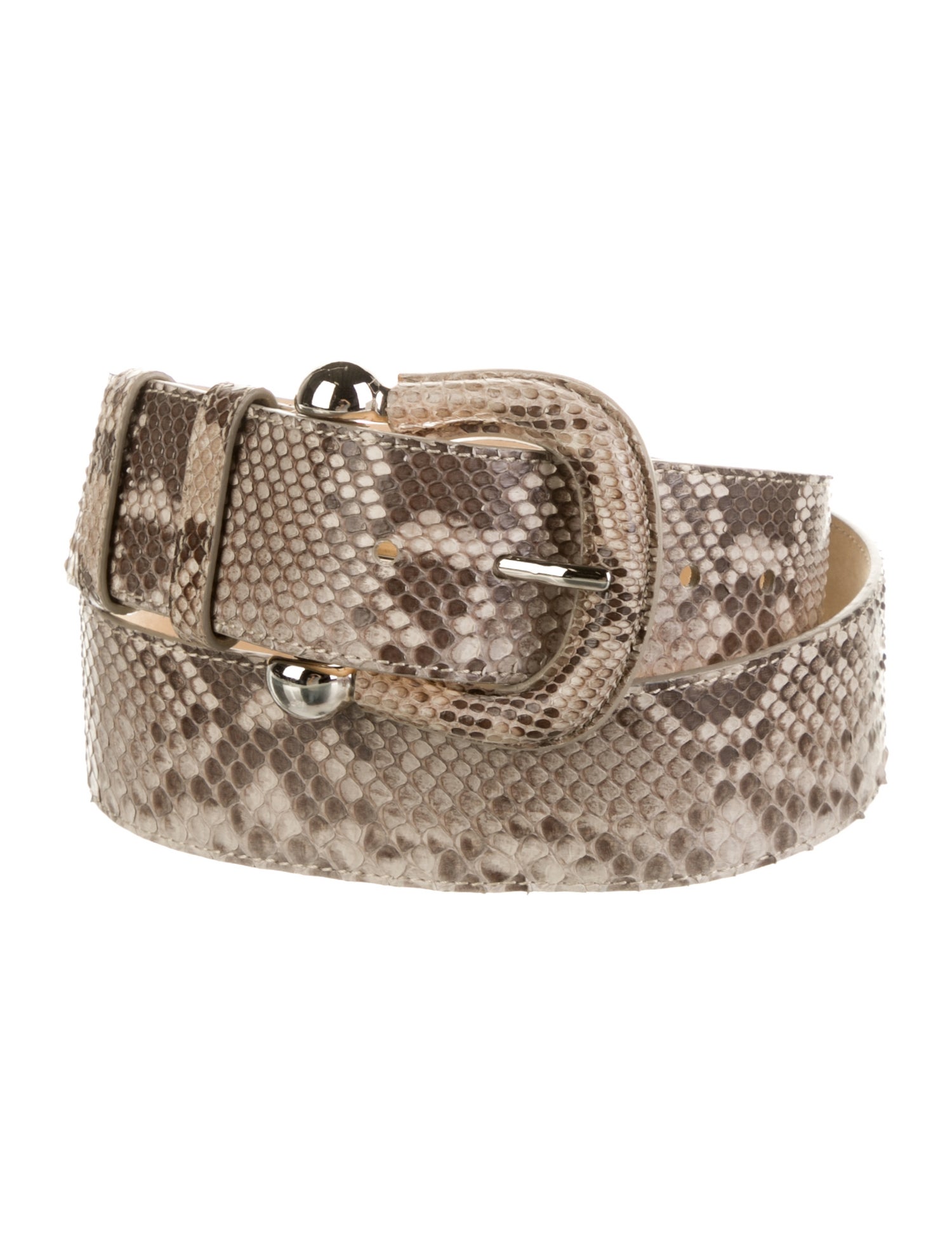 Burberry Snakeskin Belt