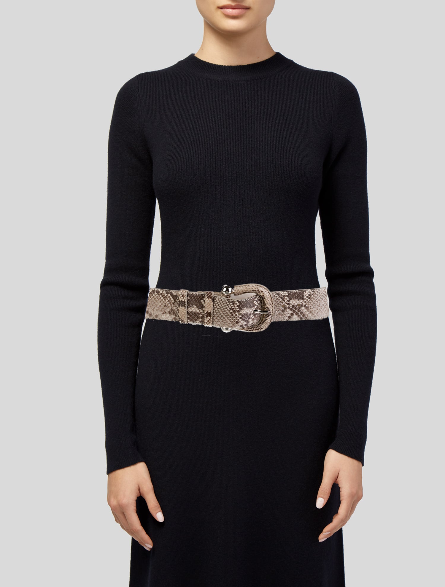Burberry Snakeskin Belt