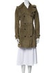 Burberry Leather Trench Coat