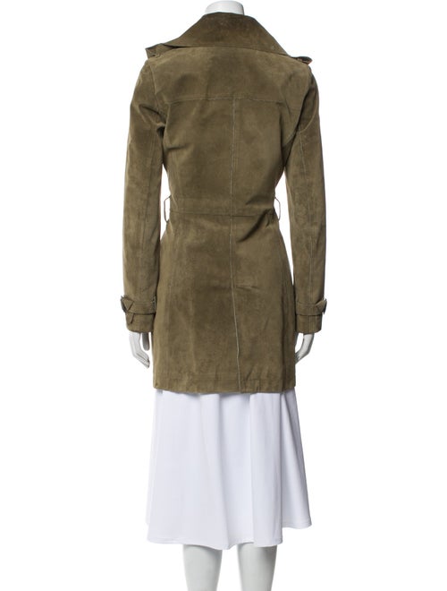 Burberry Leather Trench Coat