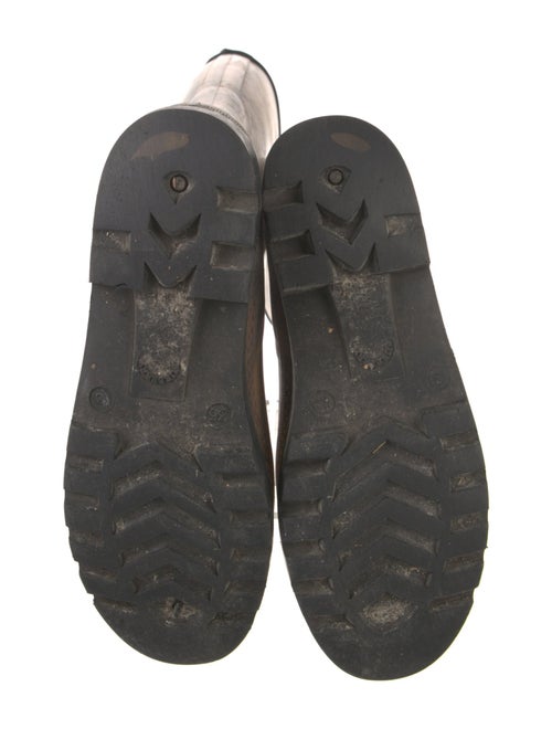 Burberry Rubber Plaid Print Rain Boots