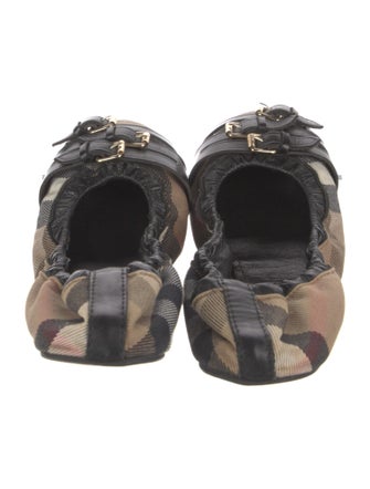 Burberry Printed Ballet Flats