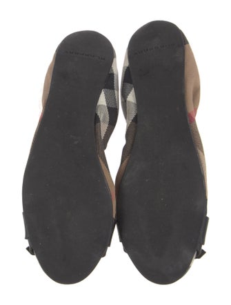 Burberry Printed Ballet Flats