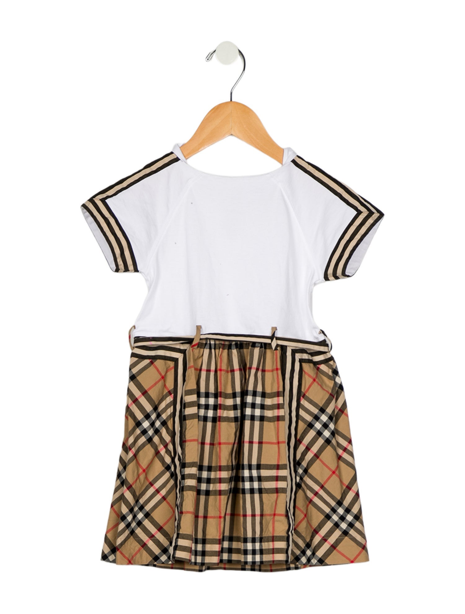 Burberry Girls' Short Sleeve Dress