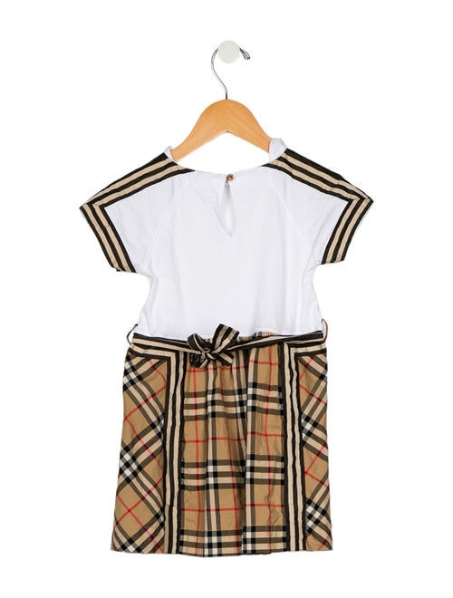 Burberry Girls' Short Sleeve Dress