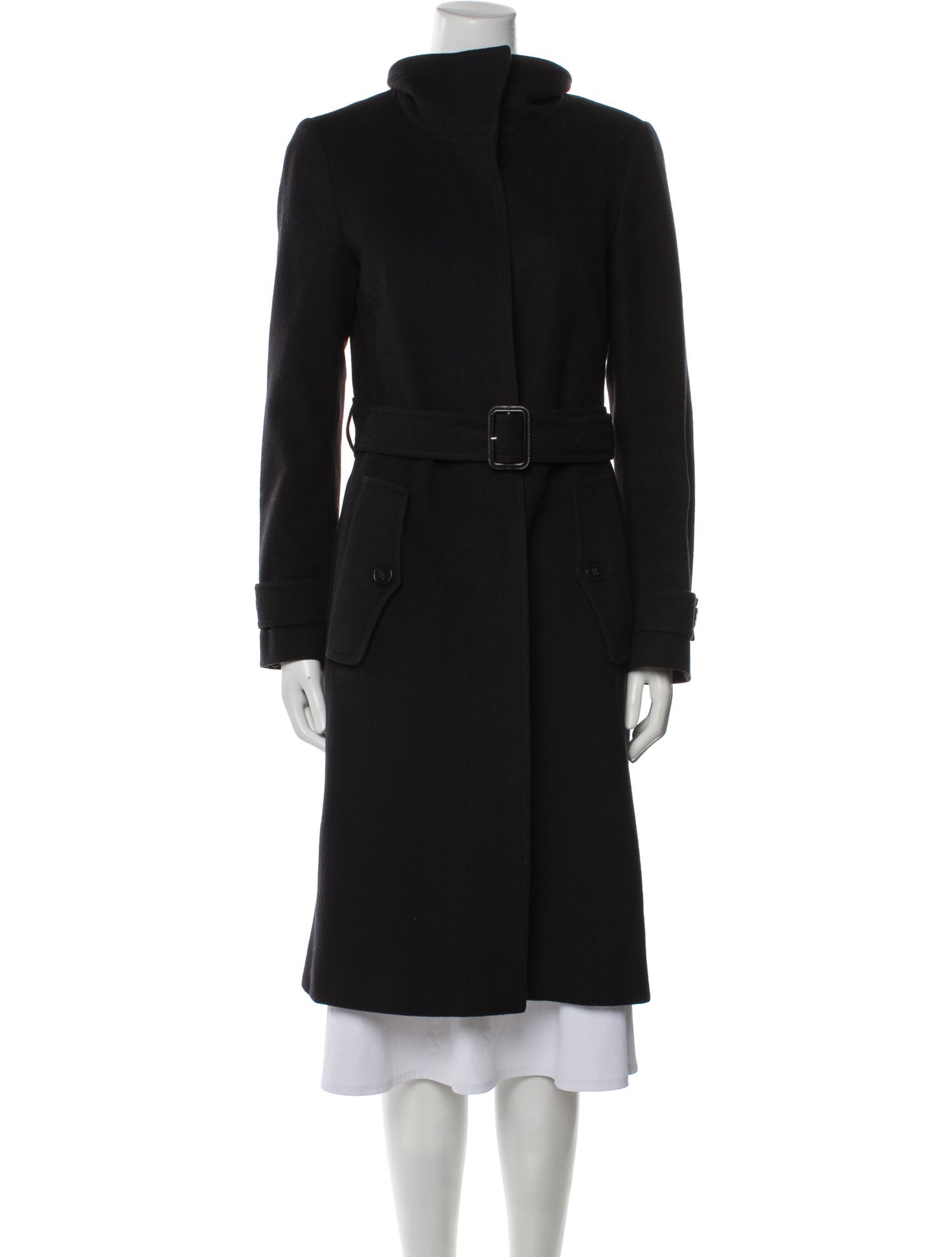 Burberry Virgin Wool Trench Coat