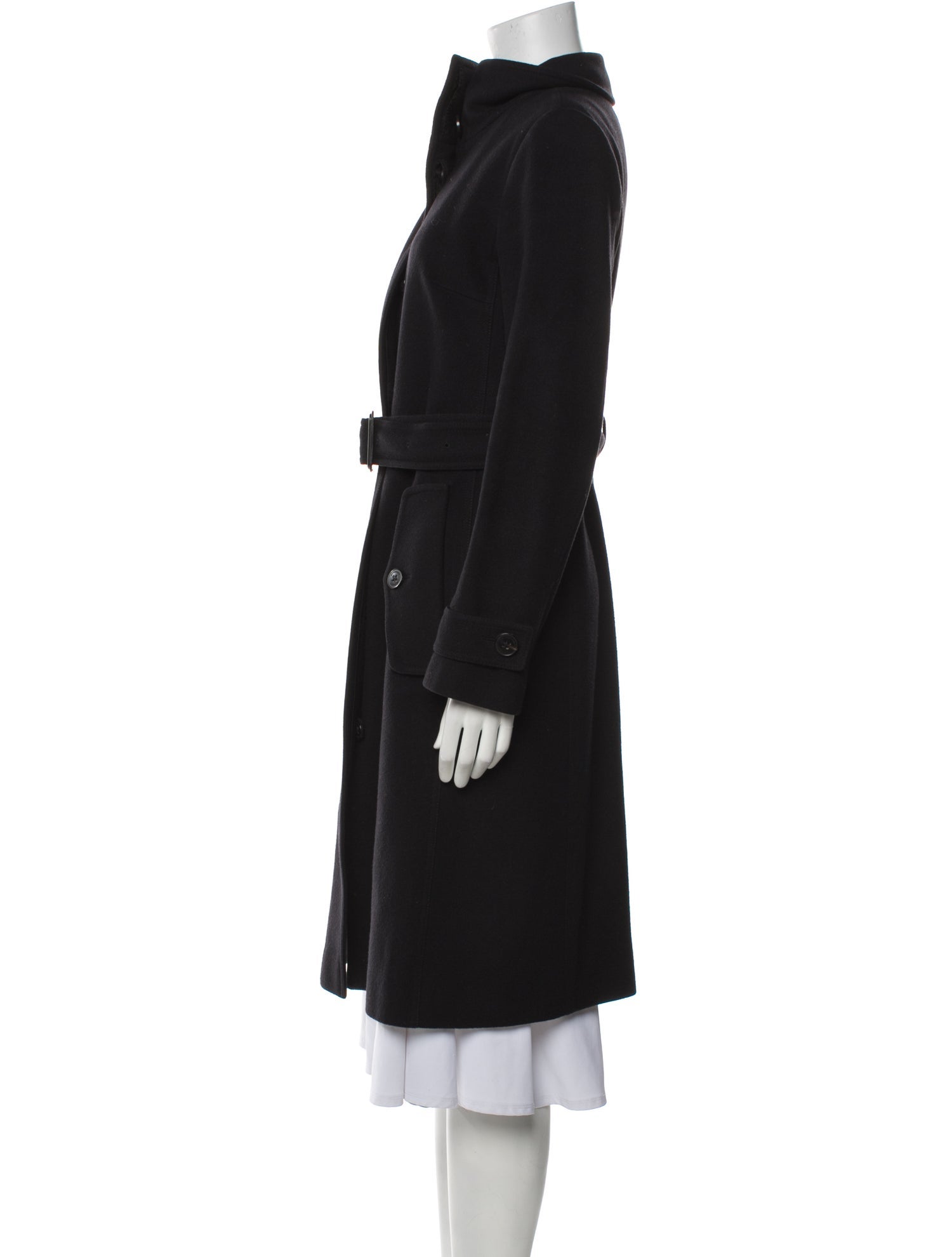 Burberry Virgin Wool Trench Coat