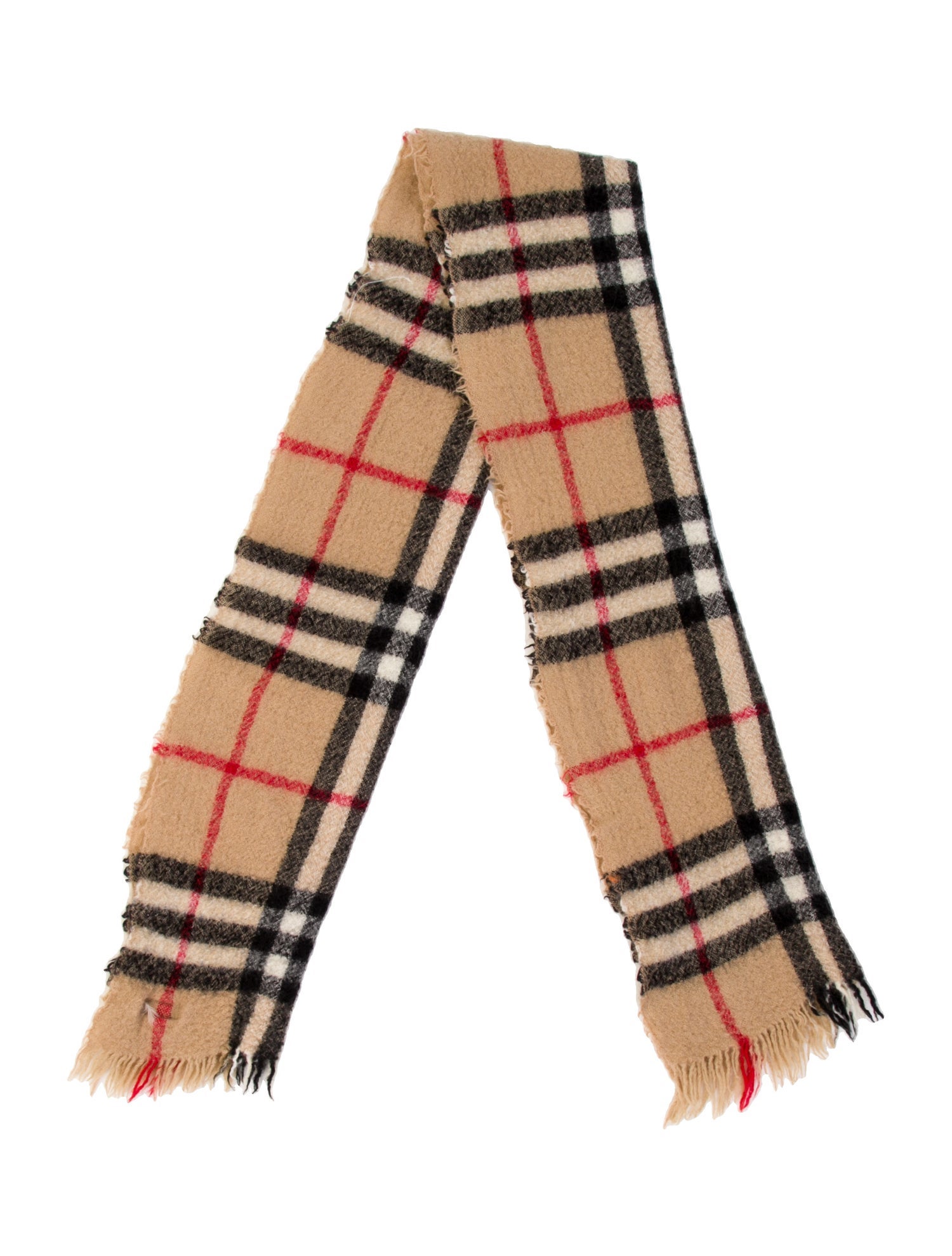 Burberry Kids' Check Print Scarf