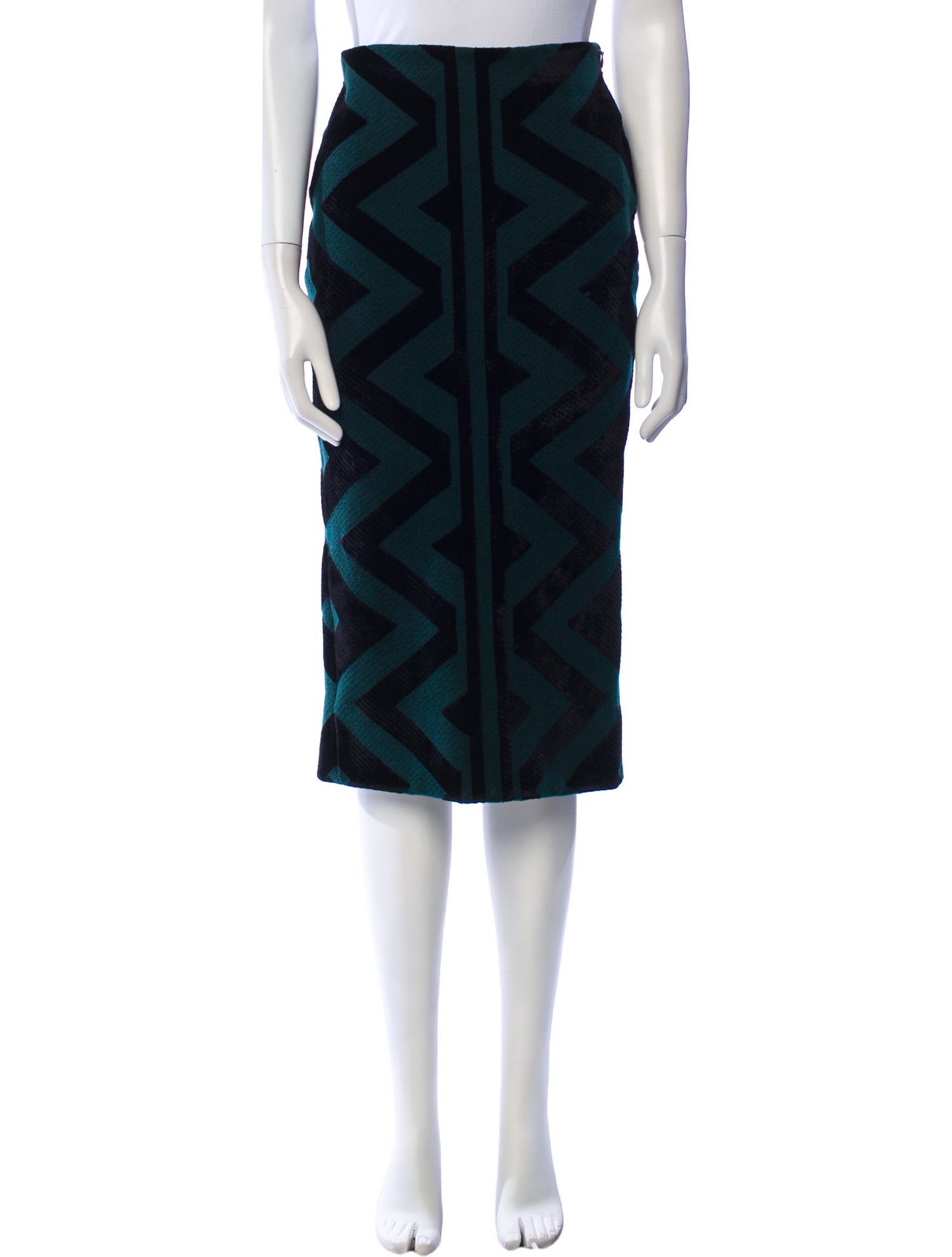 Burberry Printed Knee-Length Skirt